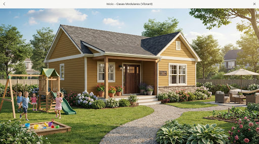 Casa modular tradicional