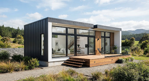 Casa modular hiper-moderna